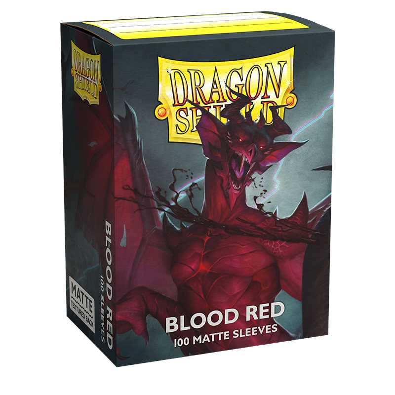 AT-11050 DRAGON SHIELD BLOOD RED SI