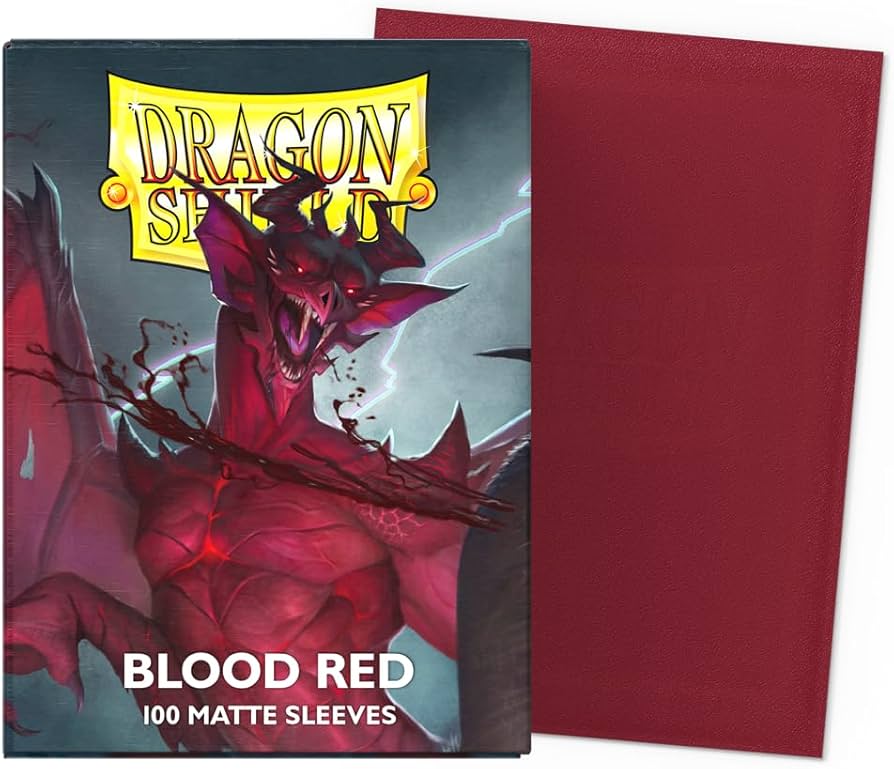 AT-11050 DRAGON SHIELD BLOOD RED SIMURAG