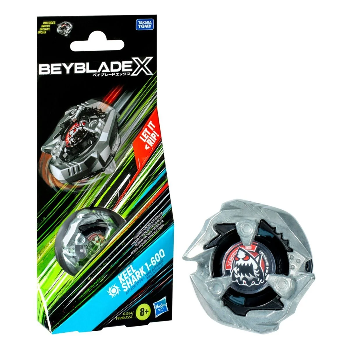 BEYBLADE X - KEEL SHARK 1-60Q