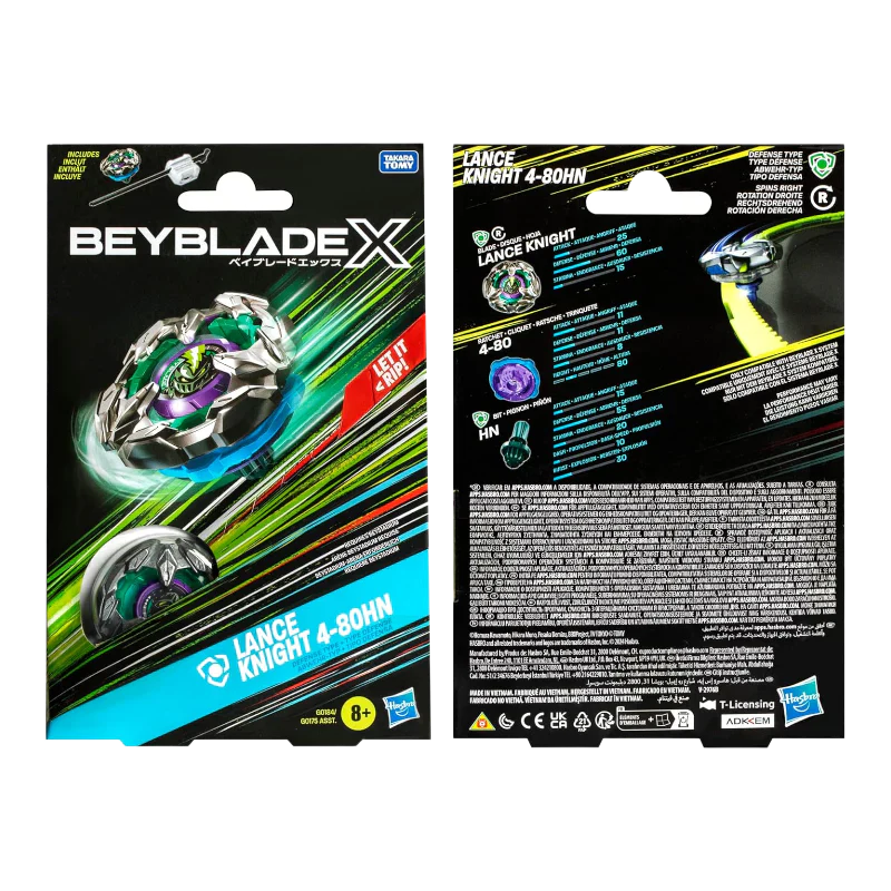 BEYBLADE X LANCE KNIGHT 4-80HN