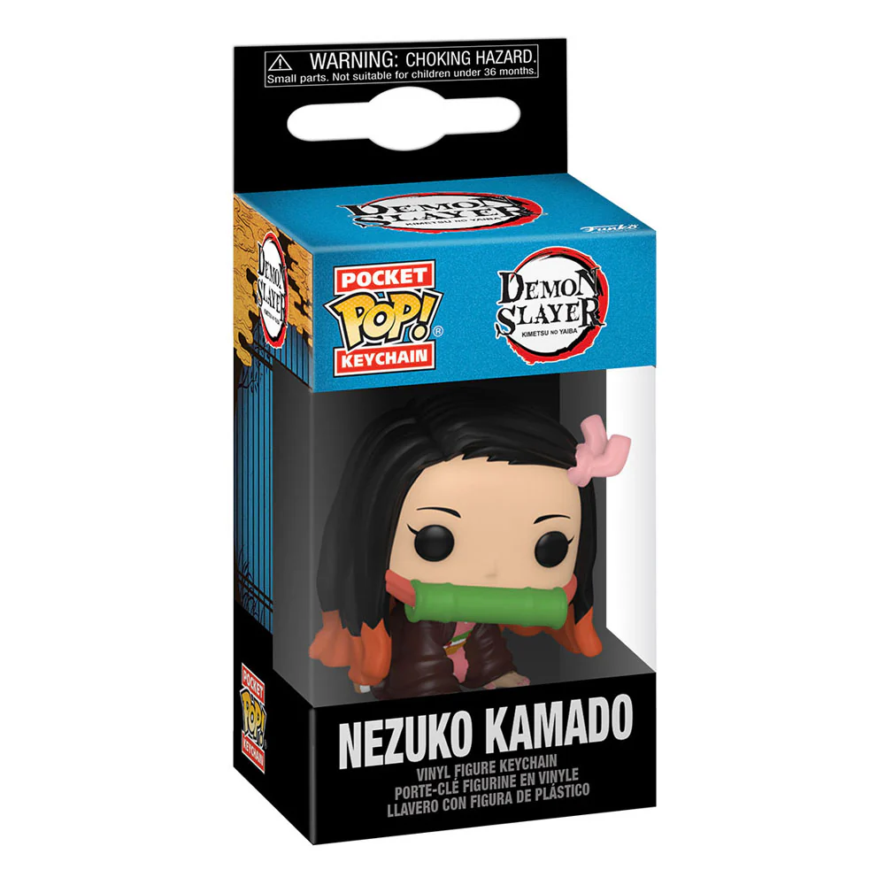 DEMON SLAYER NEZUKO KEYCHAN POP