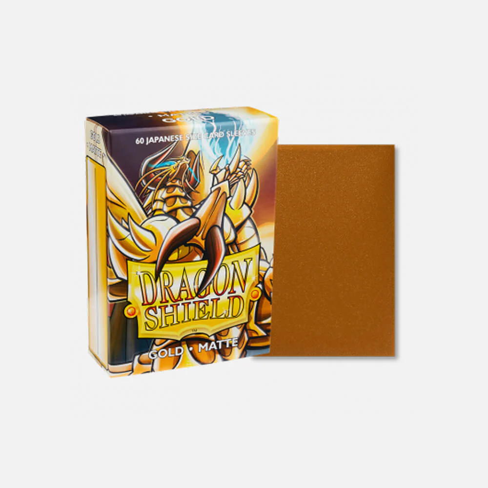 DRAGON SHIELD JAPANESE MATTE 60 GOLD