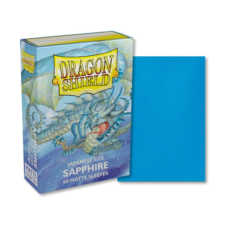DRAGON SHIELD JAPANESE SLEEVES SAPPHIRE
