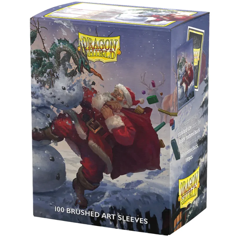 DRAGON SHIELD SLEEVES STANDARD - BRUSHED ART CHRISTMAS 2025