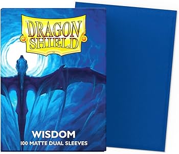 DRAGON SHIELD SLEEVES STANDARD DUAL MATTE WISDOM 100