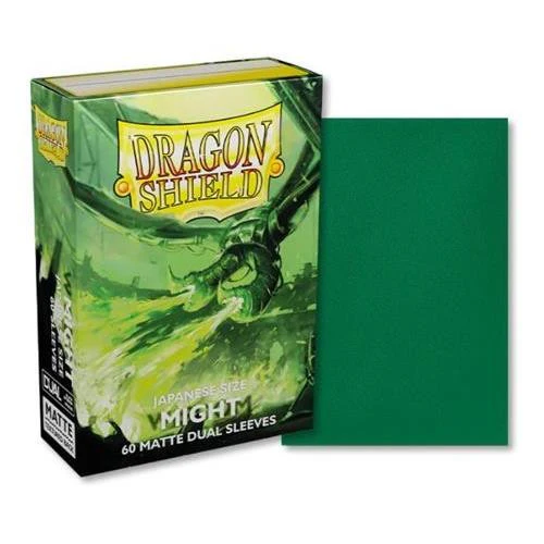 DRAGONSHIELD SLEEVES JAPANESE MATTE DUAL MIGHT 60