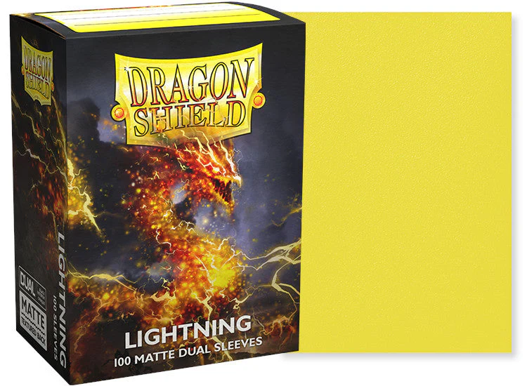 DRAGONSHIELD SLEEVES STANDARD MATTE DUAL LIGHTNING 100