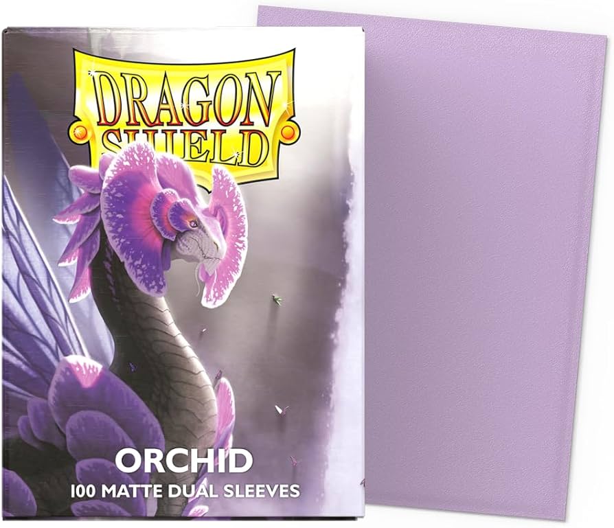 DRAGONSHIELD SLEEVES STANDARD MATTE DUAL ORCHID 100