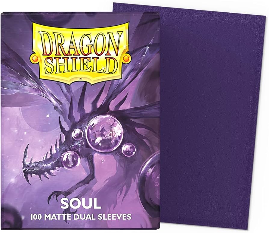 DRAGONSHIELD SLEEVES STANDARD MATTE DUAL SOUL 100