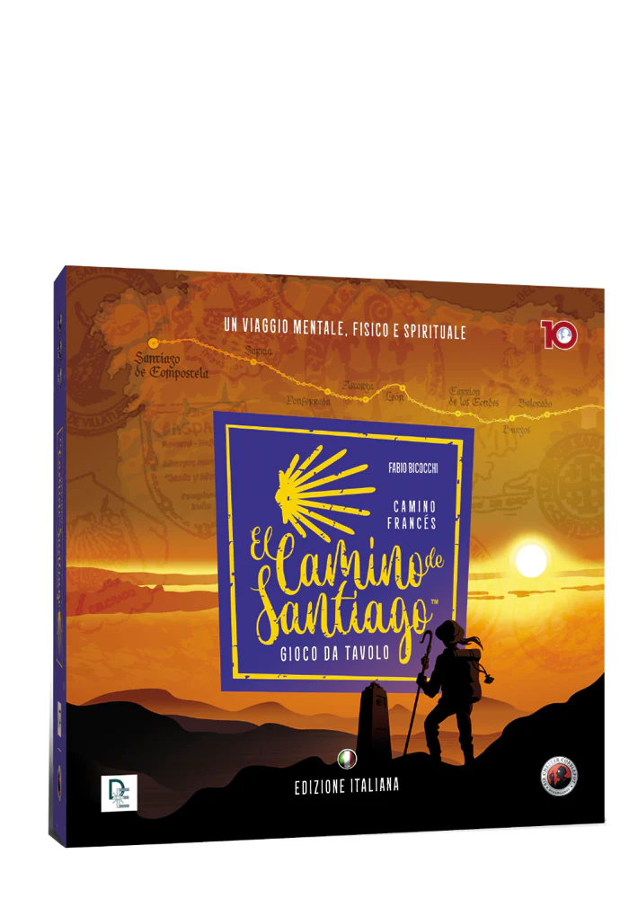 EL CAMINO DE SANTIAGO GIOCO DA TAVOLO