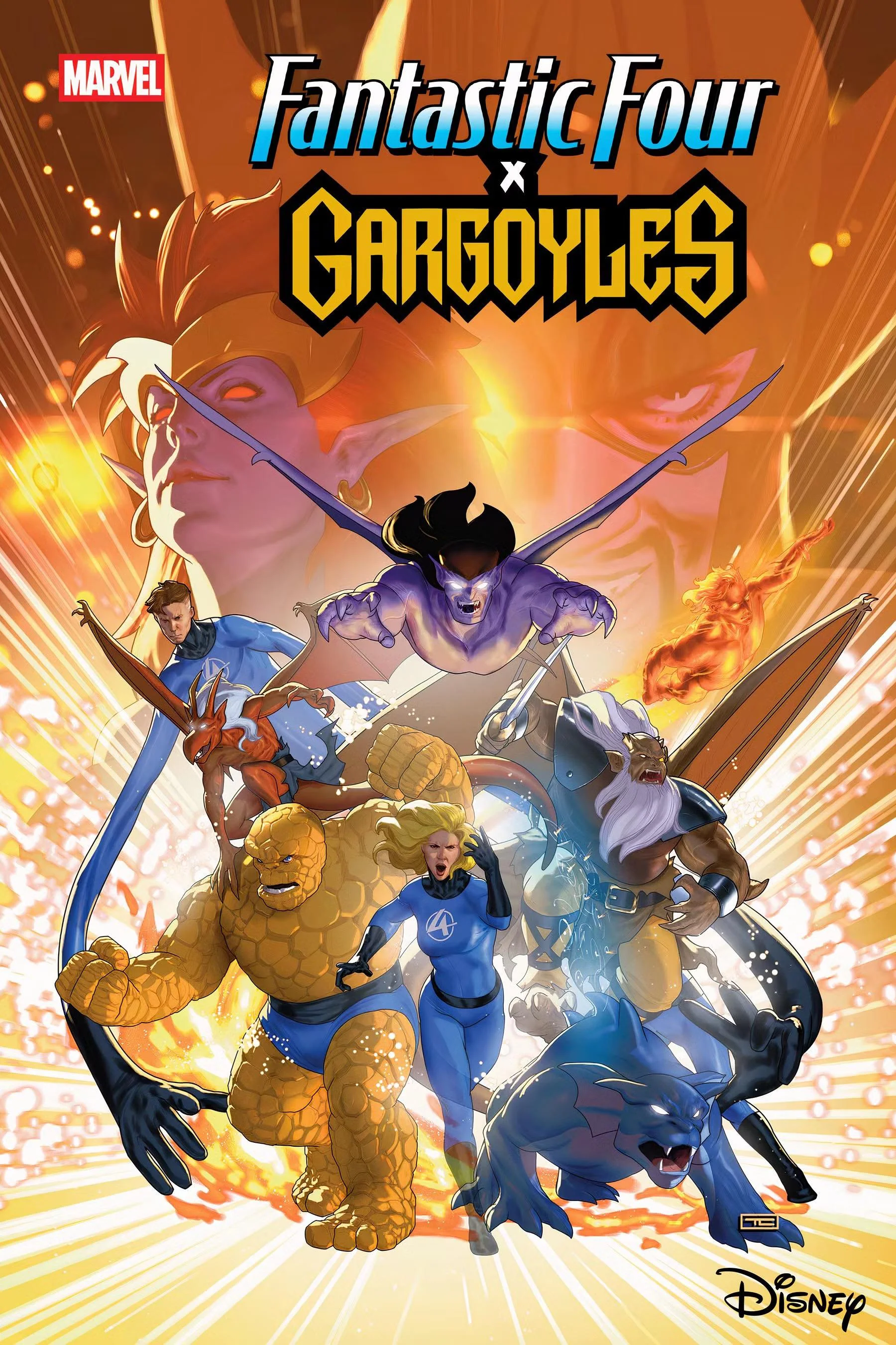 FANTASTICI QUATTRO X GARGOYLES 1