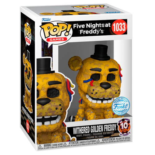 FNAF- WITHERED GLDN FRDY POP