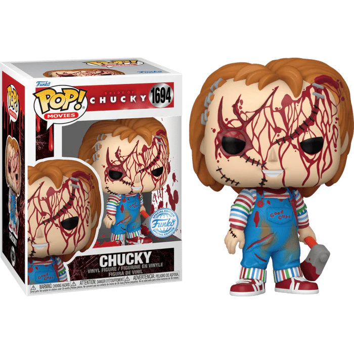 FUNKO POP BRIDE OF CHUCKY - CHUCKY 1694 EXCLUSIVE