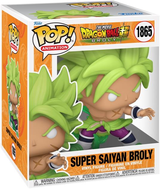 FUNKO POP DRAGON BALL SUPER SAIYAN BROLY 6"