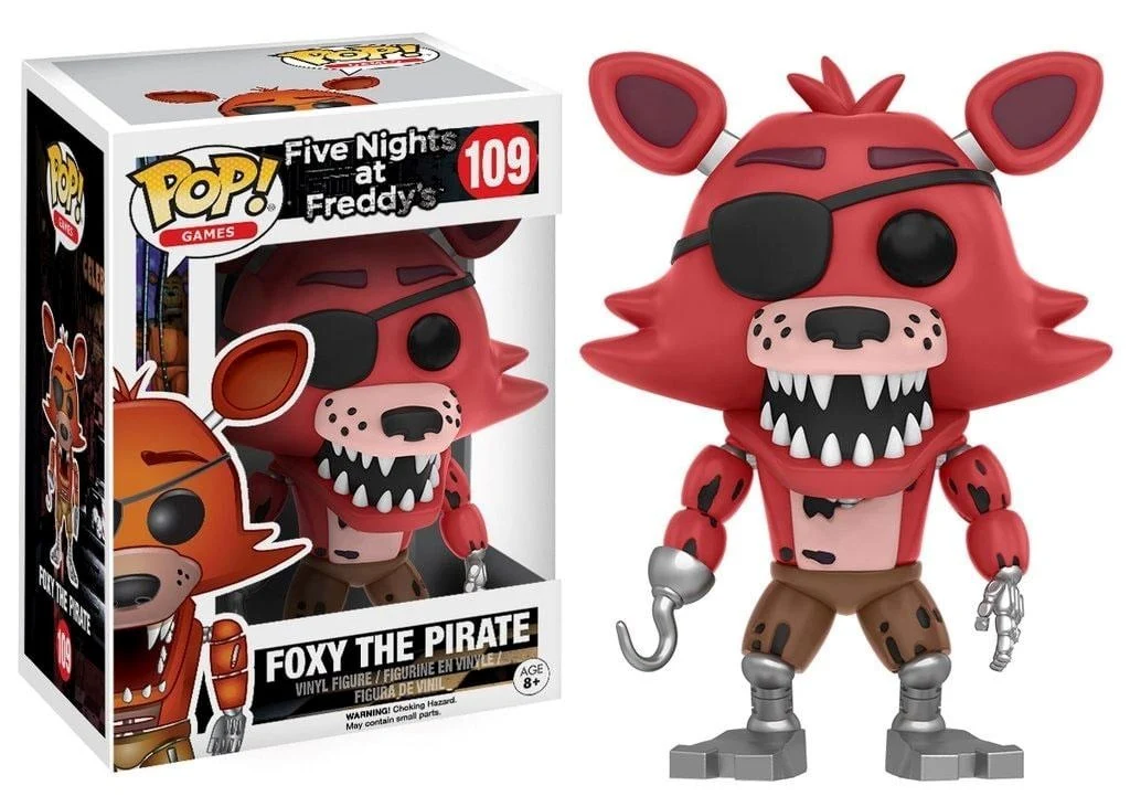 FUNKO POP FIVE NIGHT AT FREDDY'S FOXY THE PIRATE 109