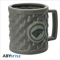 GAME OF THRONES STARK 3D MUG