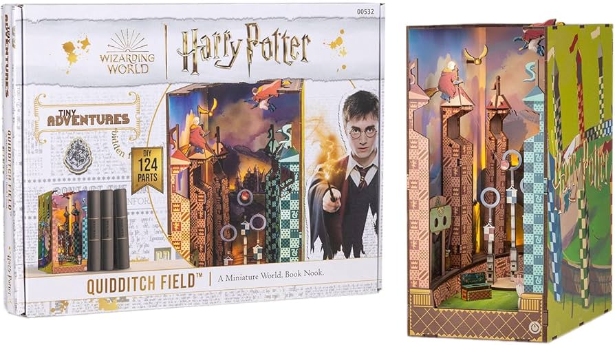 HARRY POTTER BOOK NOOK - QUIDDITCH FIELD - Image 2