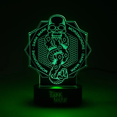 HARRY POTTER LAMPADA LED DA TAVOLO MARCHIO NERO - Image 2