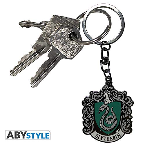 HARRY POTTER SLYTHERIN METAL KEYCH