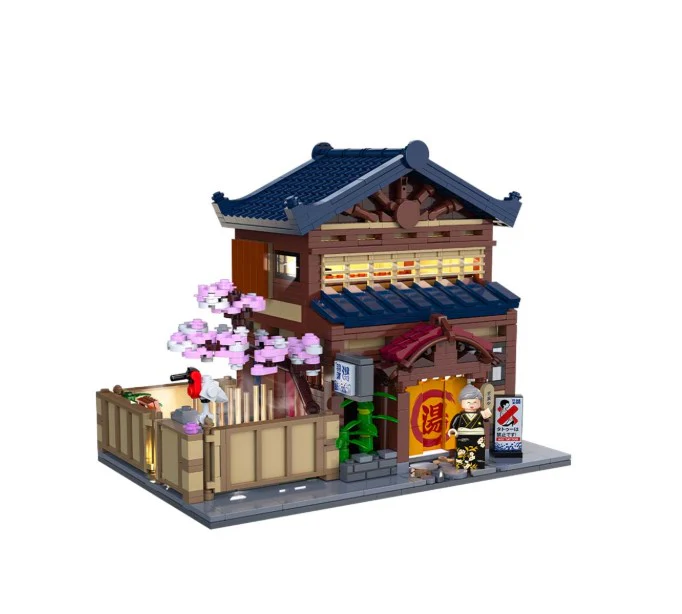JAPANESE BATHHOUSE SET 1249 PCS