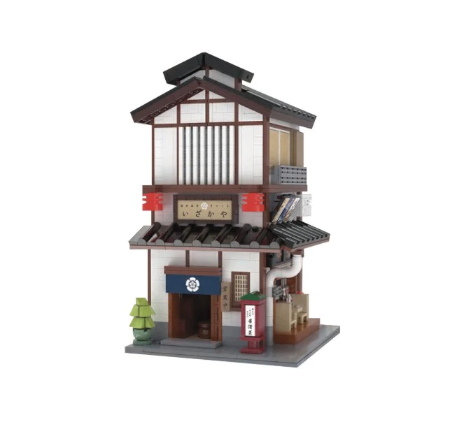 JAPANESE STREET SCENE SET 1195 PCS