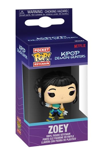 KPOP DEMON HUNTERS ZOEY KEYCHAIN