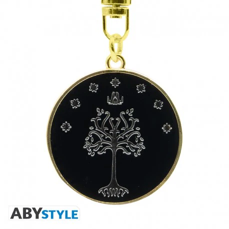 LOTR WHITE TREE OF GONDOR KEYCHAIN