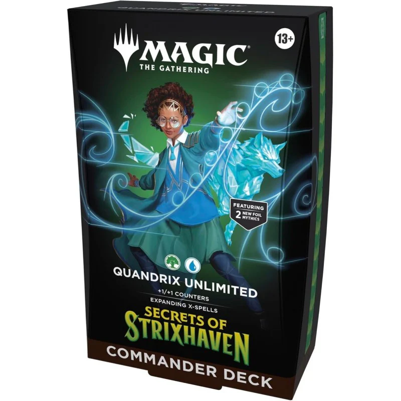 MAGIC COMMANDER DECK - SECRET OF STRIXHAVEN - QUANDRIX UNLIMITED