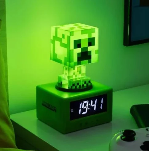MINECRAFT CREEPER ALARM CLOCK