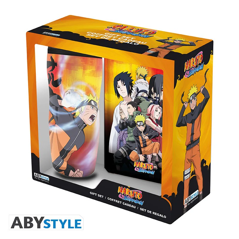 NARUTO TUMBLER + NOTEBOOK SET