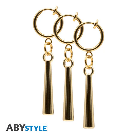ONE PIECE 3 EARRINGS SET ZORO