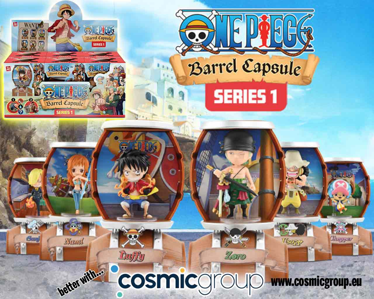 ONE PIECE BARREL CAPSULE COLLECTION