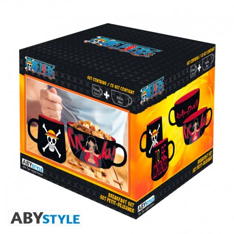 ONE PIECE - BREAKFAST SET LUFFY