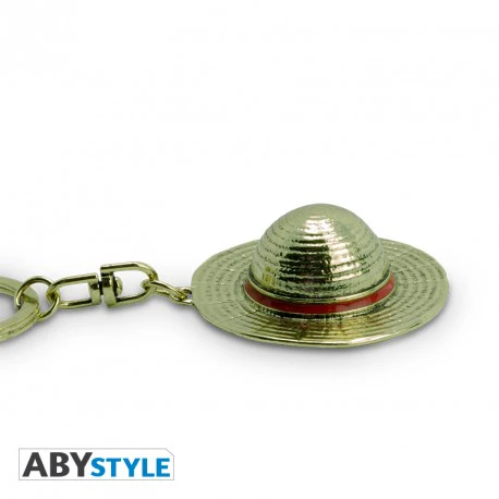 ONE PIECE LUFFY'S HAT 3D KEYCHAIN