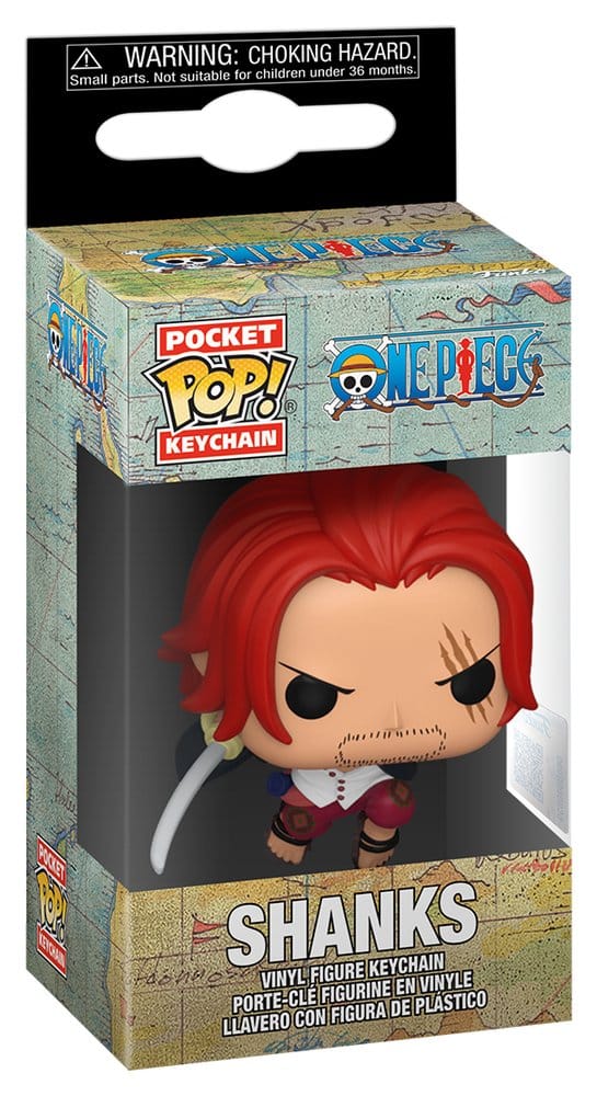 ONE PIECE SHANKS POCKET POP KEYCHAI