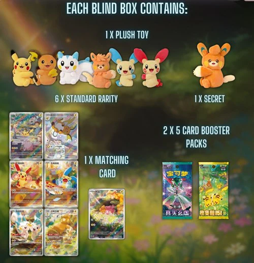 POKEMON TCG SET CHINESE PELUCHE - Image 4