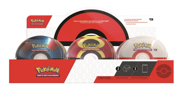 POKEMON TIN POKE BALL OTTOBRE 25