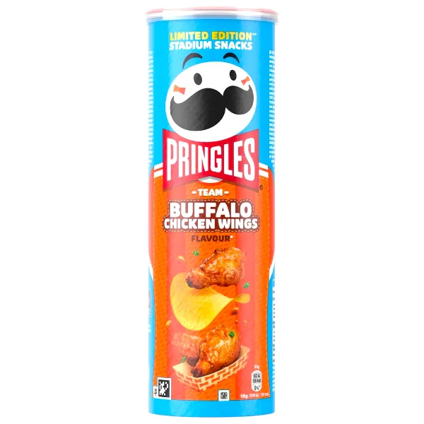 PRINGLES TEAM BUFFALO CHICKEN WINGS FLAVOUR