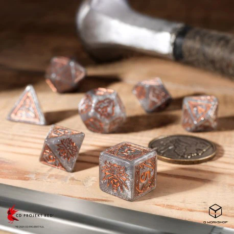 Q-WORKSHOP - DICE SET THE WITCHER - GERALT PRICE - Image 2