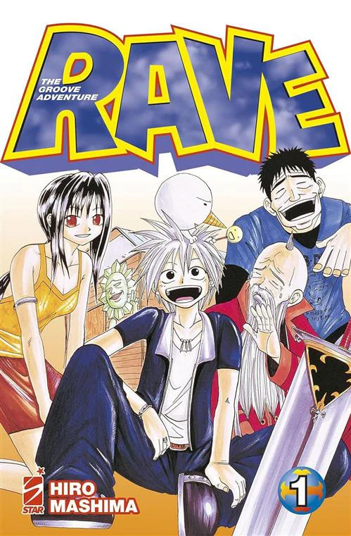 RAVE THE GROOVE ADVENTURE NEW.ED.1