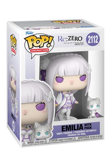 RE:ZERO EMILIA W/PUCK POP
