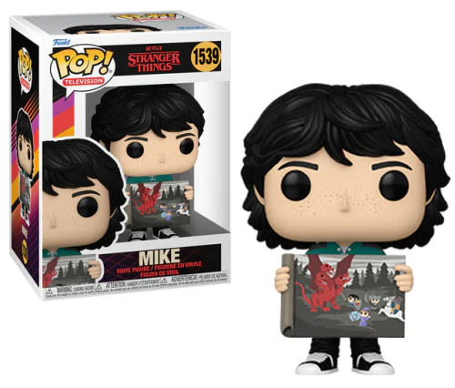 STRANGER THINGS MIKE W/PAINTING