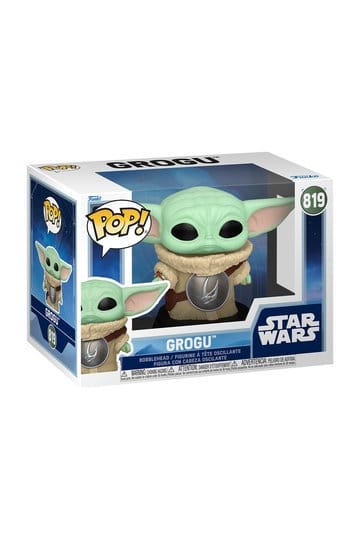 SW:THE MANDALORIAN GROGU FIGURE POP