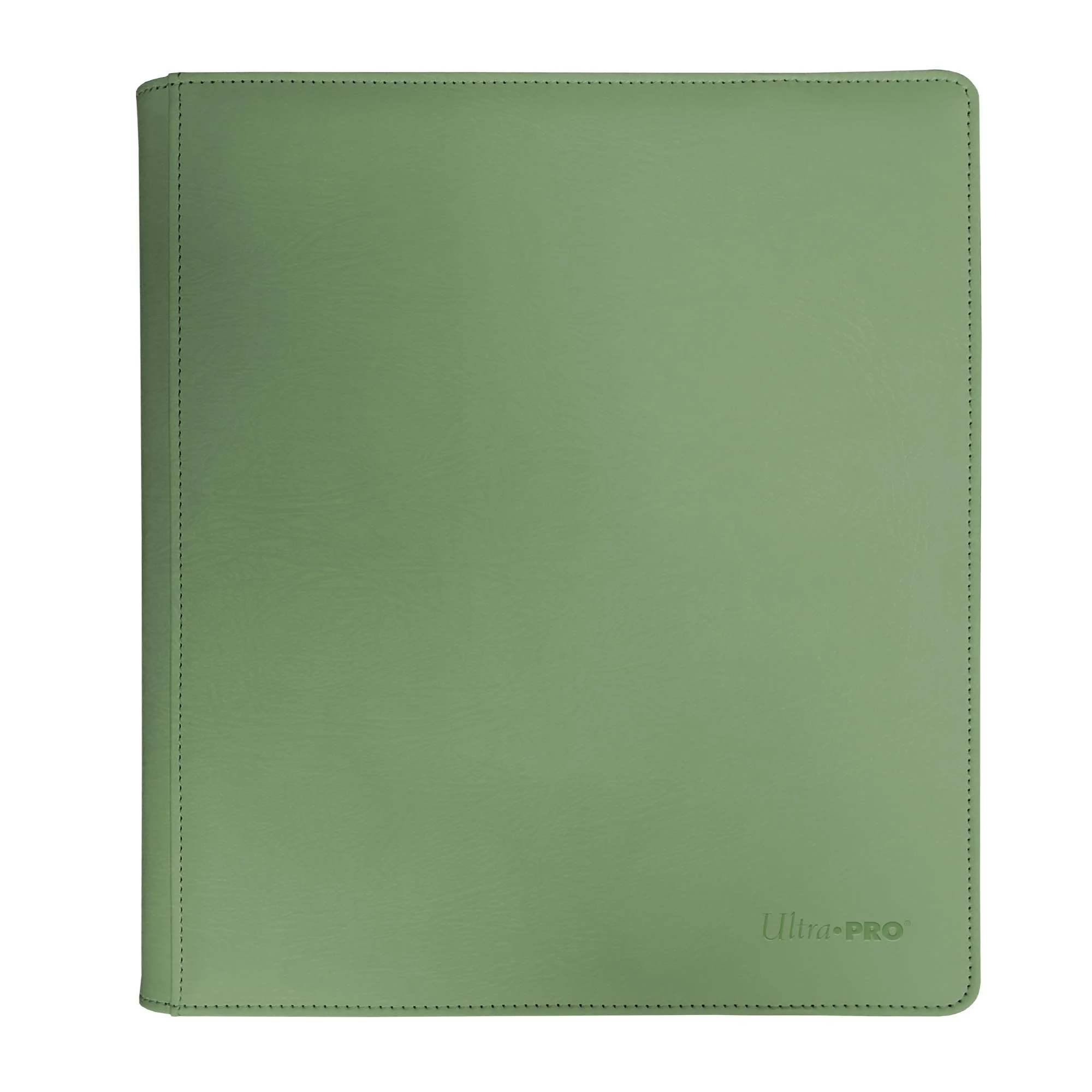 VIVID ZIPPERED 12-POCKET PRO-BINDER - COOL MATCHA