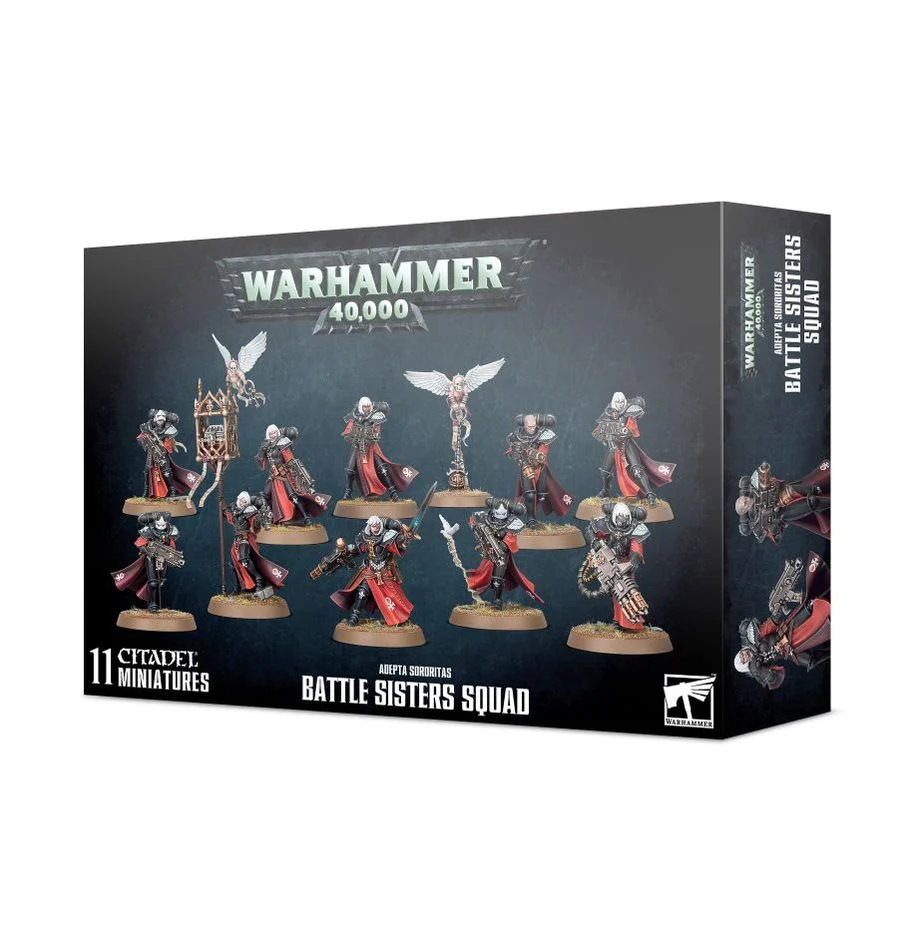 WARHAMMER 40K ADEPTA SORORITAS BATTLE SISTER SQUAD