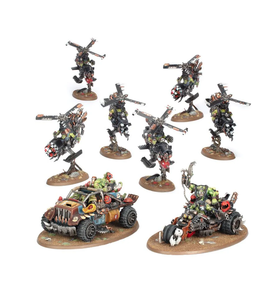 WARHAMMER 40K ARMAGEDDON BATTALION: ORKS - Image 2