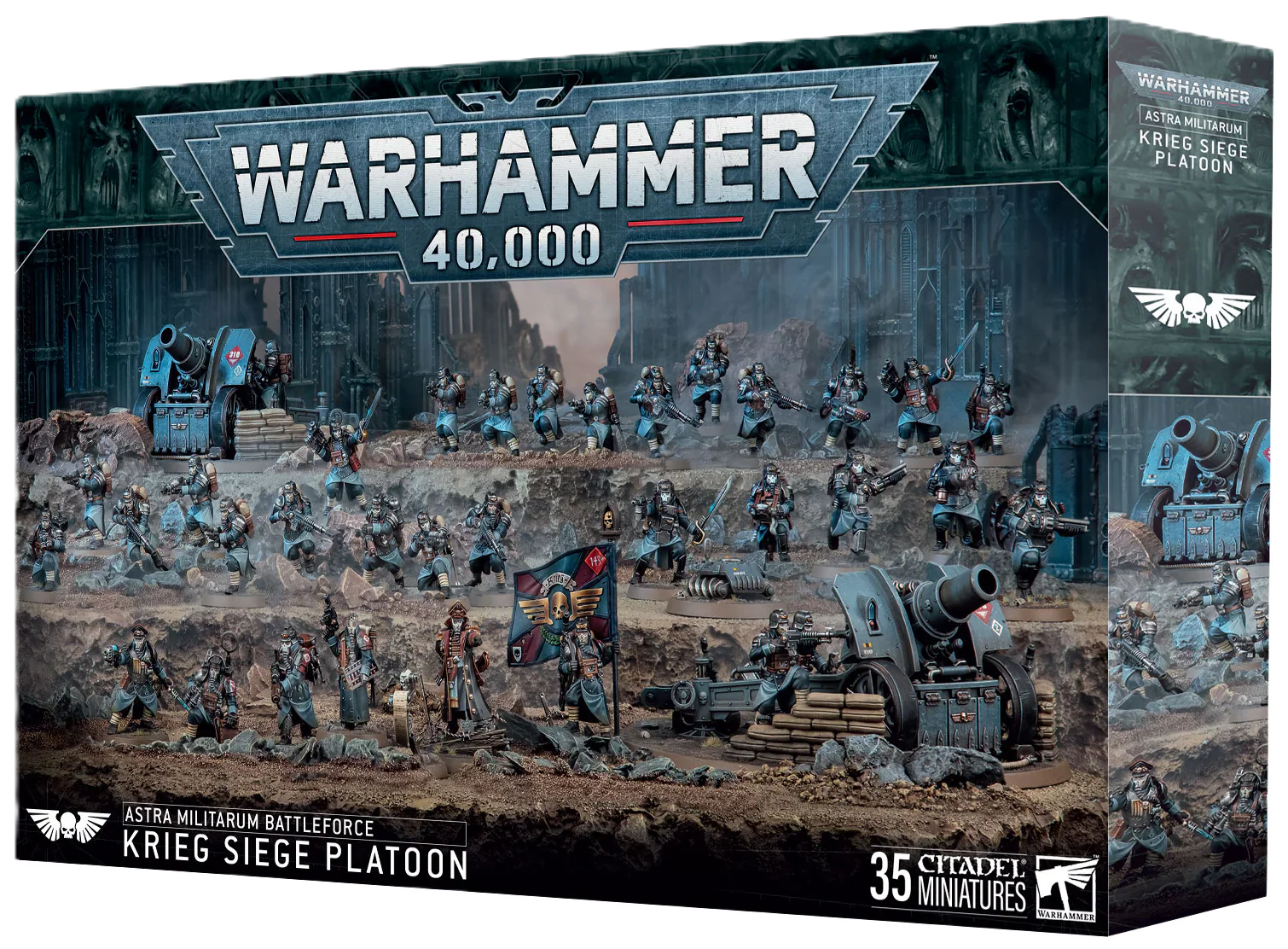 WARHAMMER 40K - ASTRA BATTLEFORCE - KRIEG SIEGE PLATOON