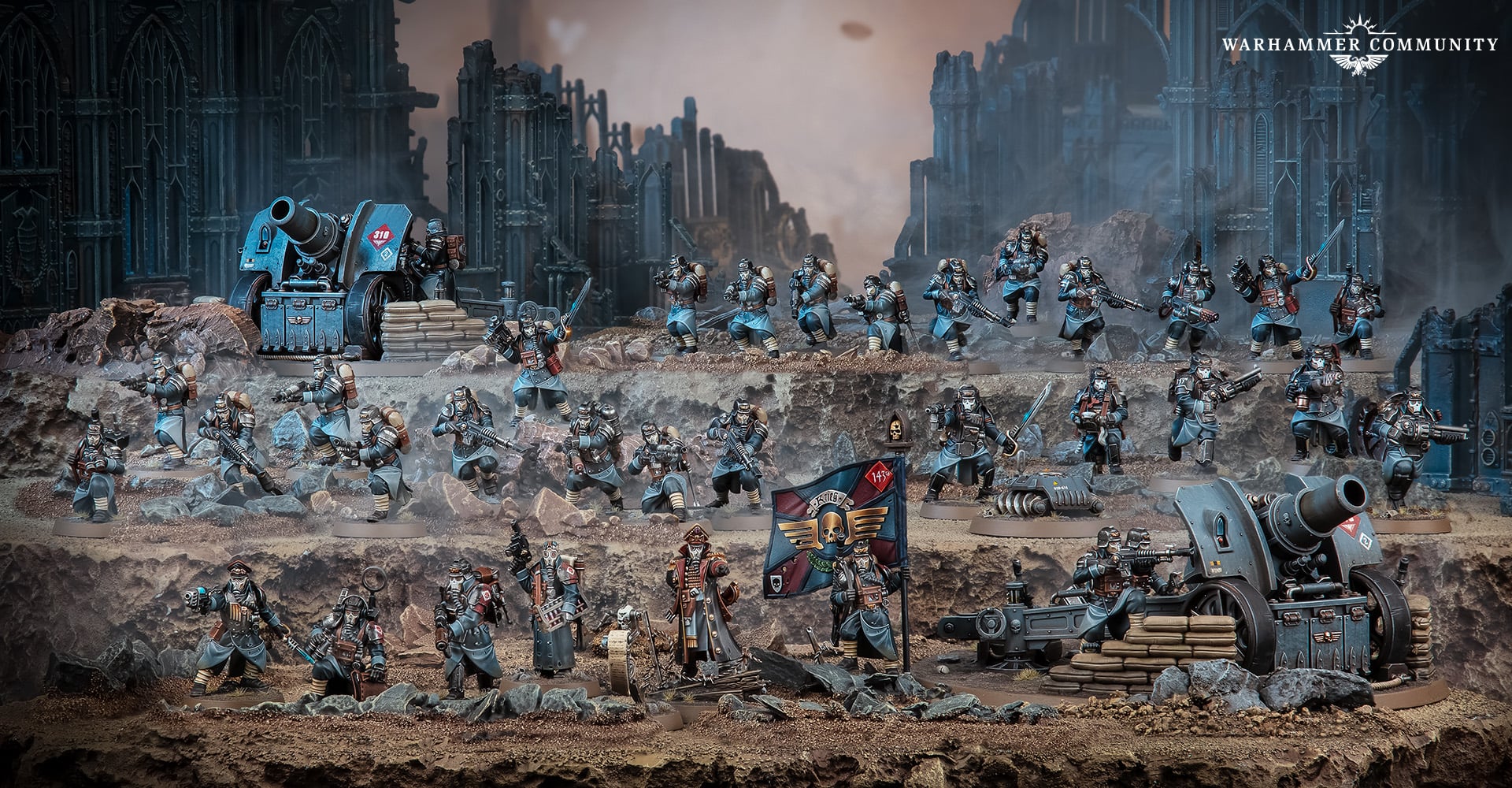WARHAMMER 40K - ASTRA BATTLEFORCE - KRIEG SIEGE PLATOON - Image 2