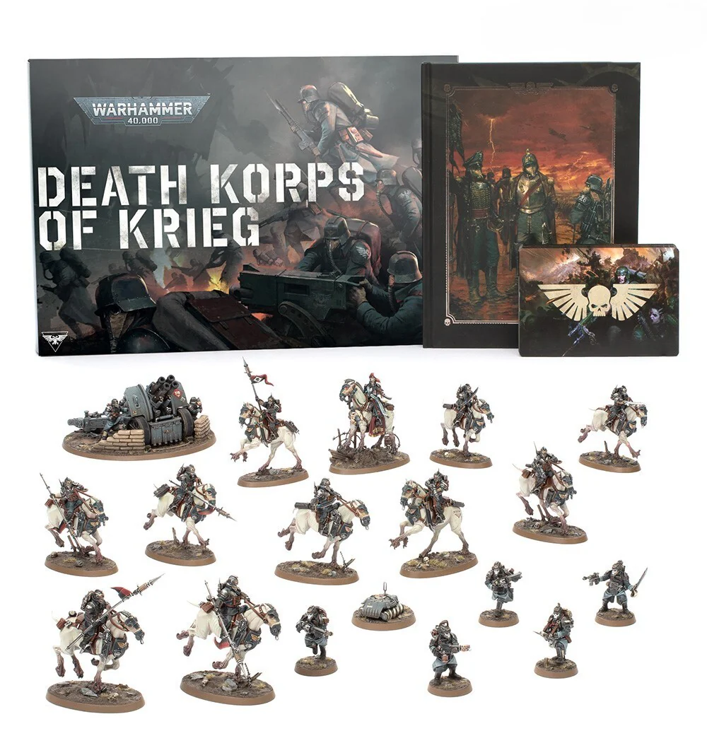 WARHAMMER 40K ASTRA MILITARUM DEATH KORPS OF KRIEG ARMY SET - Image 2