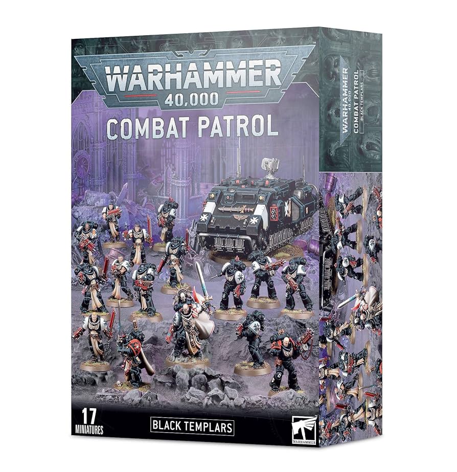 WARHAMMER 40K COMBAT PATROL - BLACK TEMPLARS